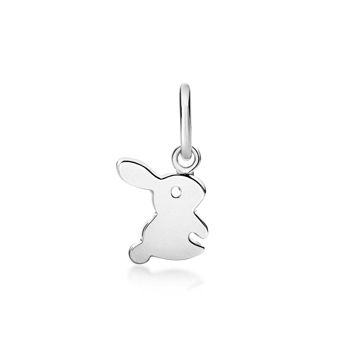  BIBABLYKE Cute Plush Rabbit Pendant Soft White Rabbit